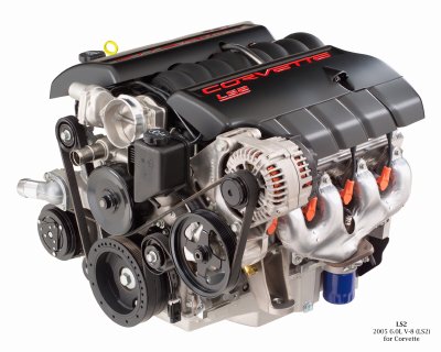 LS2 2005 6.0L V-8 (LS2) for Corvette